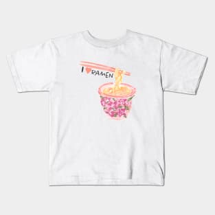 I love Ramen Kids T-Shirt